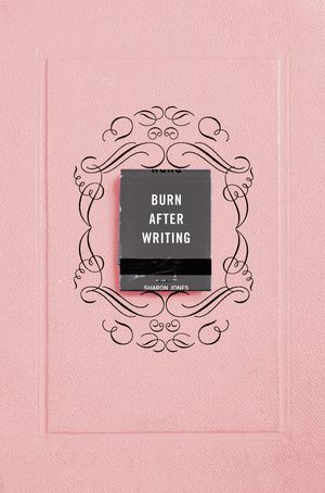 Cover Art for 9780593329917, Burn After Writing (Pink) by Sharon Jones