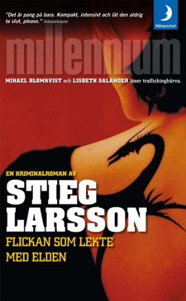 Cover Art for 9789170014833, flickan som lekte med elden by Stieg Larsson