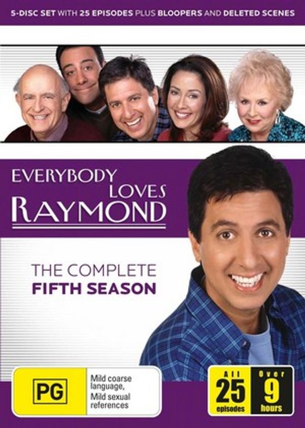 Cover Art for 9325336029756, Everybody Loves Raymond: Season 5 by Ray Romano,Patricia Heaton,Peter Boyle,Brad Garrett,Doris Roberts