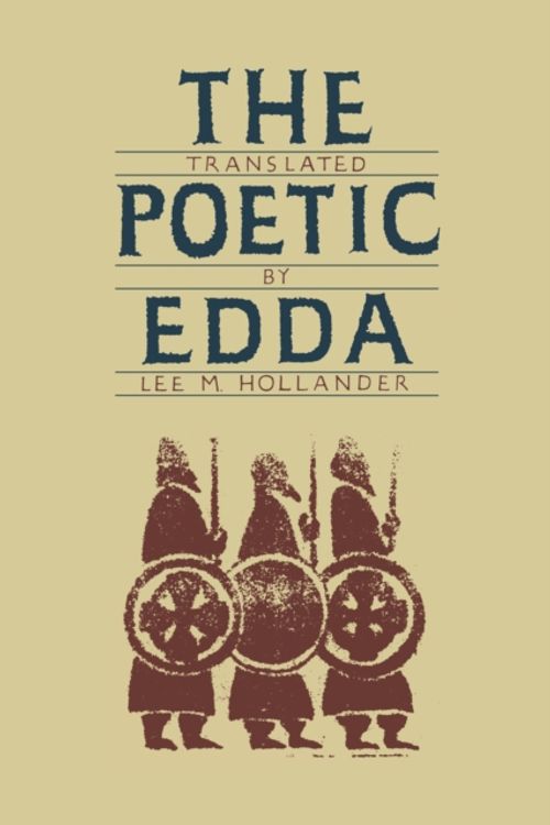 Cover Art for 9780292764996, The Poetic Edda: Second Edition, Revised by Lee M. Hollander