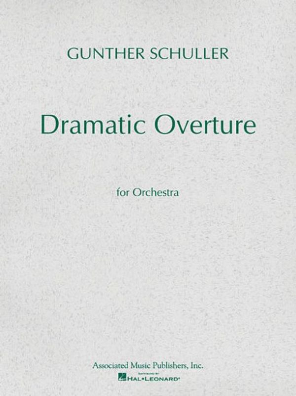 Cover Art for 9780634041532, Dramatic Overture for Orchestra (1951) by 