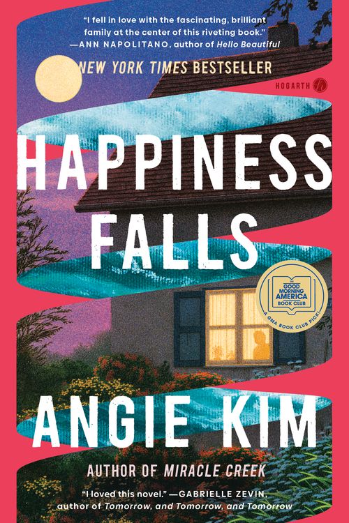 Cover Art for 9780593448229, Happiness Falls by Angie Kim, Sean Patrick Hopkins, Thomas Pruyn, Angie Kim, Shannon Tyo