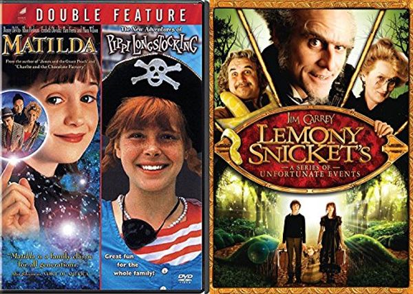 Cover Art for 0720780794226, Lemony Snicket's A Series Of Unfortunate Events DVD Set & Matilda & Pippi Longstocking Girls Set by Unknown