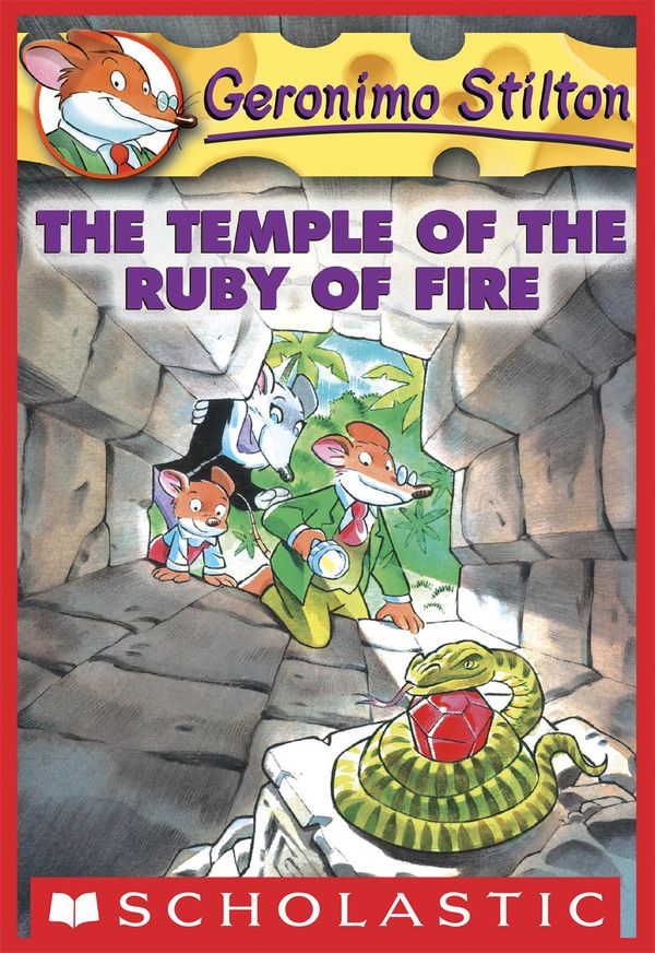 Cover Art for 9780545391900, The Temple of the Ruby of Fire by Geronimo Stilton