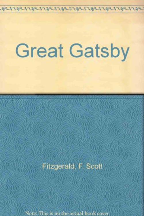 Cover Art for 9780745130446, The Great Gatsby by F. Scott Fitzgerald
