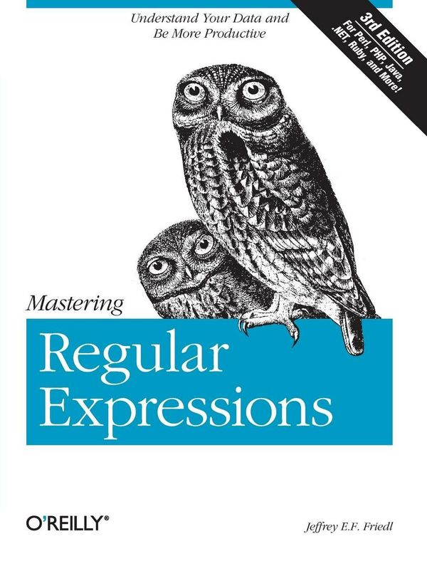 Cover Art for 9780596528126, Mastering Regular Expressions by Jeffrey E.F. Friedl