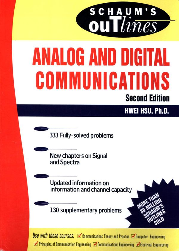 Cover Art for 9780071812849, Schaum's Outline of Analog and Digital Communications by Hwei Hsu