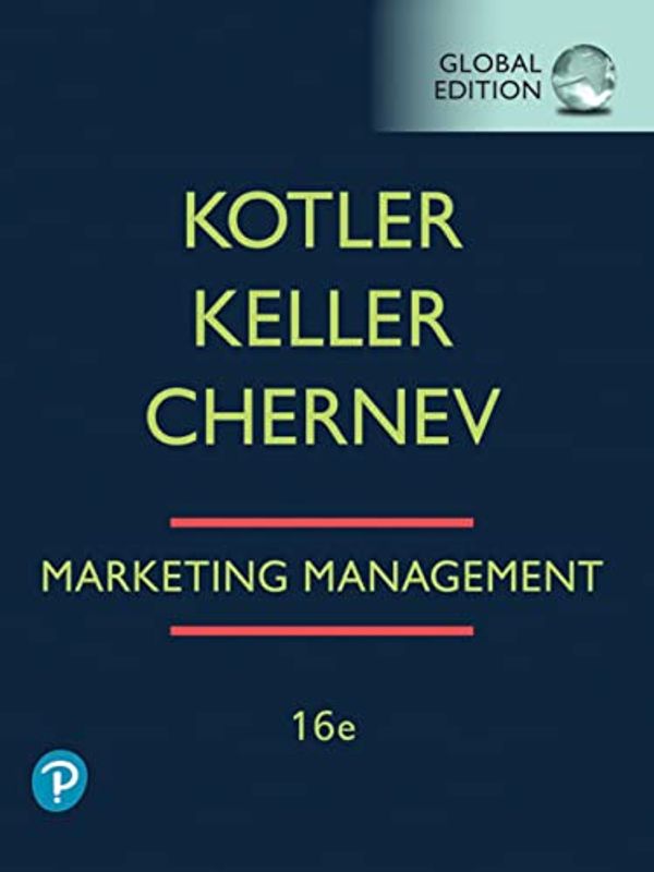 Cover Art for B09V4RKDBY, Marketing Management, Global Edition by Philip Kotler, Kevin Lane Keller