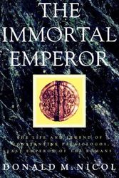 Cover Art for 9780521894098, The Immortal Emperor by Donald M. Nicol