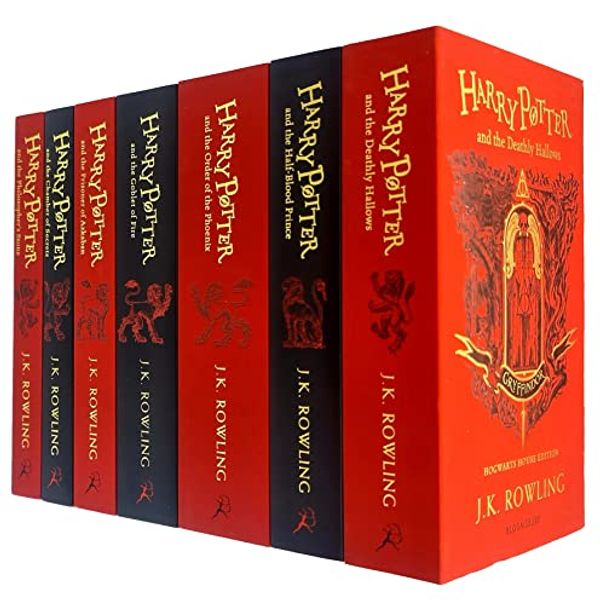 Cover Art for 9789124217600, Harry Potter Gryffindor Edition Series Collection 7 Books Set By J.K. Rowling (Philosopher's Stone, Chamber of Secrets, Prisoner of Azkaban, Goblet of Fire, Order of The Phoenix & More) by J.K. Rowling