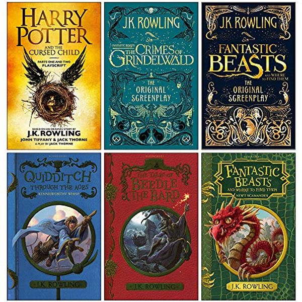 Cover Art for 9789123963461, J.K. Rowling Collection 6 Books Set (Harry Potter and the Cursed Child Parts One and Two, Fantastic Beasts The Crimes of Grindelwald,The Original Screenplay,Quidditch Through the Ages and more) by J.k. Rowling