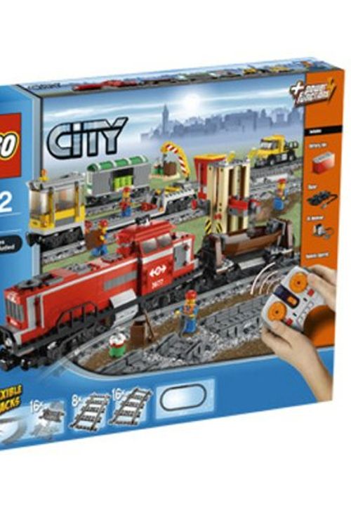 Cover Art for 5702014759640, Red Cargo Train Set 3677 by Lego