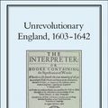Cover Art for 9781852850258, Unrevolutionary England, 1603-1642 by Conrad Russell