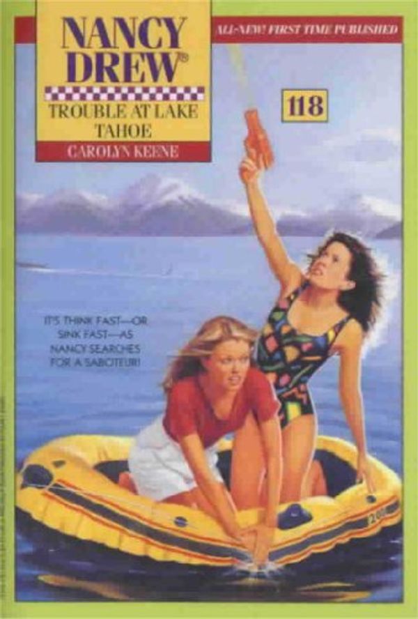 Cover Art for B00E2RX25C, Trouble at Lake Tahoe (Nancy Drew Mysteries Book 118) by Carolyn Keene