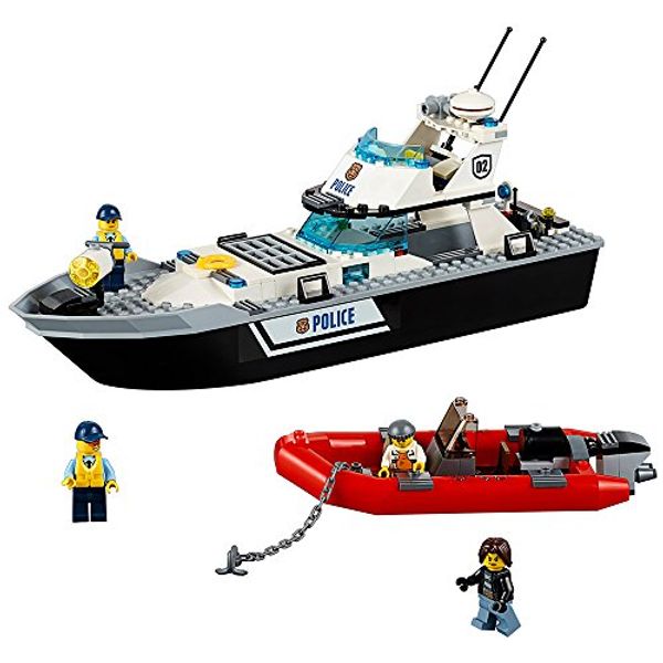 Cover Art for 0673419250009, Police Patrol Boat Set 60129 by LEGO