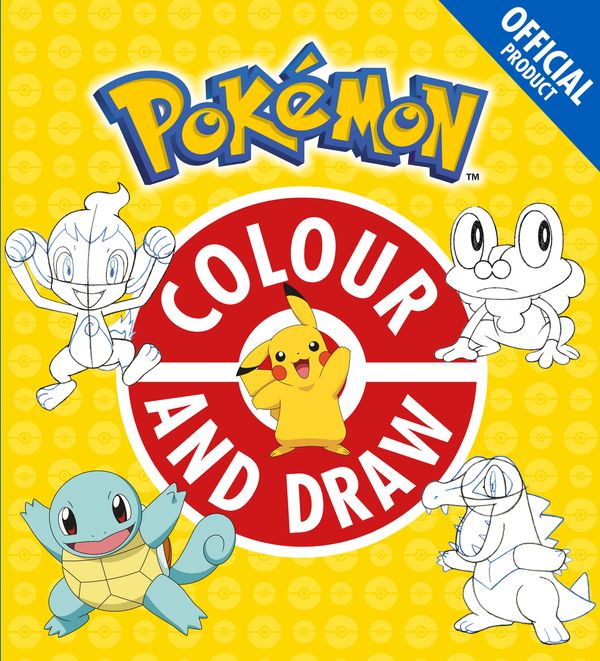 Cover Art for 9781408354766, The Official Pokemon Colour and Draw by Pokemon