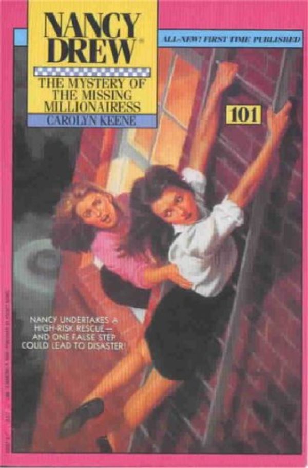 Cover Art for B00CVR14GE, The Mystery of the Missing Millionairess (Nancy Drew Book 101) by Carolyn Keene