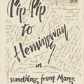 Cover Art for 9781450236782, Pip-Pip to Hemingway in Something from Marge by Georgianna Main