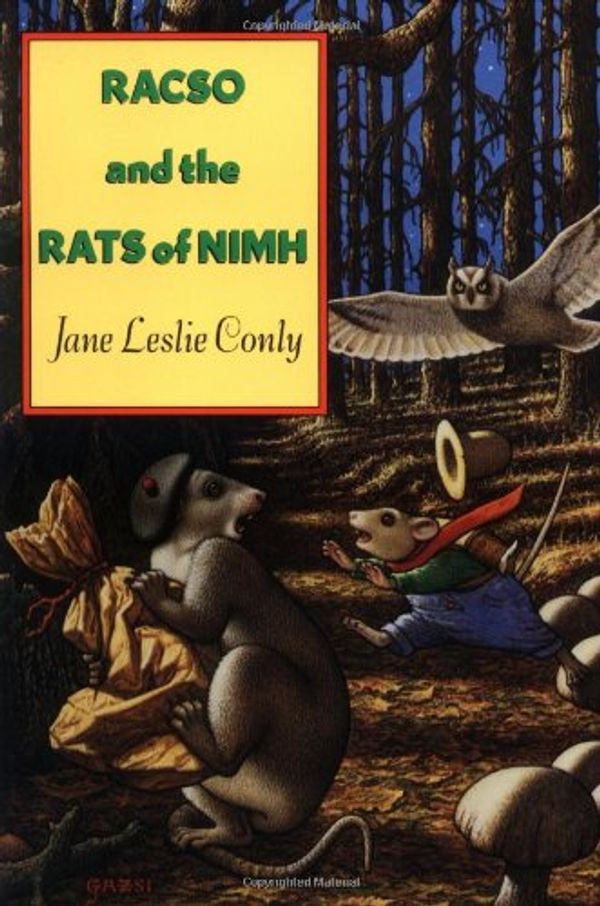 Cover Art for 9780060213619, Racso and the Rats of NIMH by Jane Leslie Conly, O'Brien, Robert C.