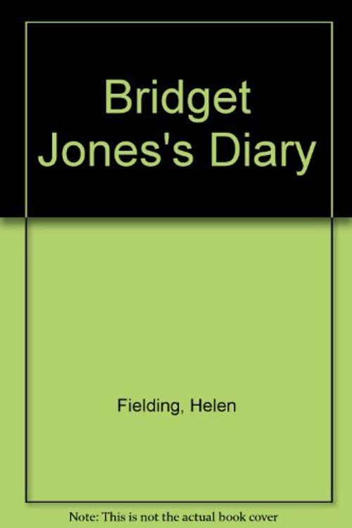 Cover Art for B004ECAY3I, Bridget Jones's Diary by Helen Fielding