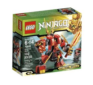 Cover Art for 0673419190299, Kai's Fire Mech Set 70500 by LEGO