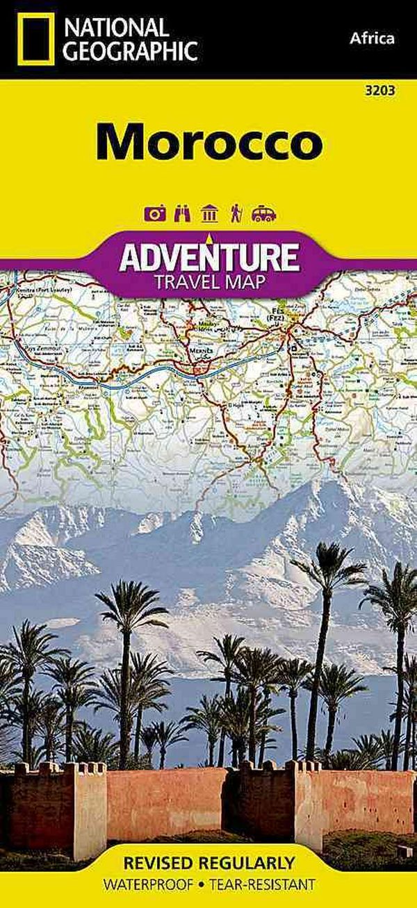 Cover Art for 9781566955300, Morocco by National Geographic Maps