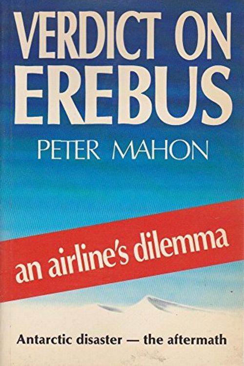 Cover Art for 9780006369769, Verdict on Erebus by Peter Mahon