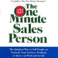 Cover Art for 9780380716036, One Minute Sales Person by Spencer Johnson