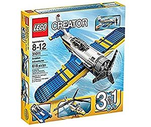 Cover Art for 5702014972025, Aviation Adventures Set 31011 by Lego