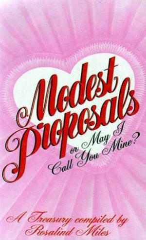 Cover Art for 9780708826034, Modest Proposals by Rosalind Miles