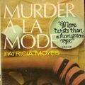 Cover Art for B000QRJXNW, Murder a La Mode by Patricia Moyes