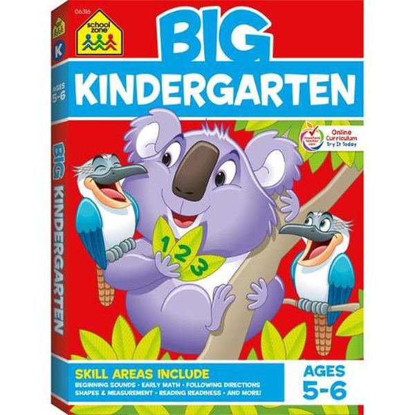 Cover Art for 9780887431463, Color Big Get Ready Kindergarten by School Zone Publishing