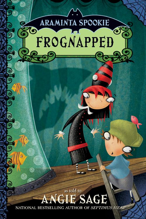 Cover Art for 9780060774899, Araminta Spookie 3: Frognapped by Angie Sage