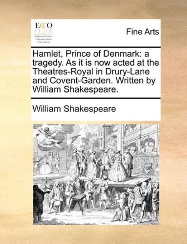 Cover Art for 9781170131268, Hamlet, Prince of Denmark by William Shakespeare