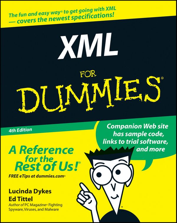 Cover Art for 9781118085530, XML For Dummies by Lucinda Dykes, Ed Tittel