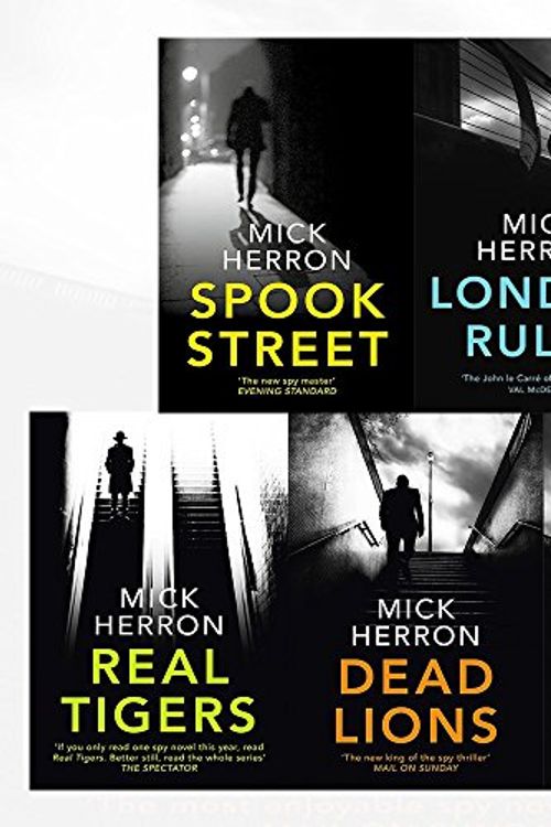 Cover Art for 9789123655786, mick herron jackson lamb thriller series 5 books collection set - (slow horses,dead lions,real tiger,spook street,london rules) by Mick Herron