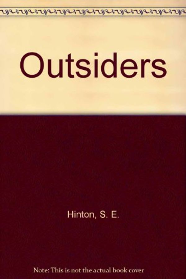 Cover Art for 9780844663722, Outsiders by S. E. Hinton