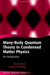 Cover Art for 9780198566335, Many-Body Quantum Theory in Condensed Matter Physics: An Introduction by Flensberg Bruus