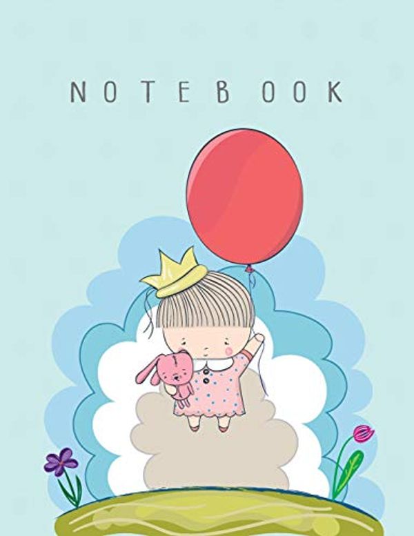 Cover Art for 9781724815996, Notebook: Hello little girl on blue cover and Dot Graph Line Sketch pages, Extra large (8.5 x 11) inches, 110 pages, White paper, Sketch, Notebook journal by C Cher