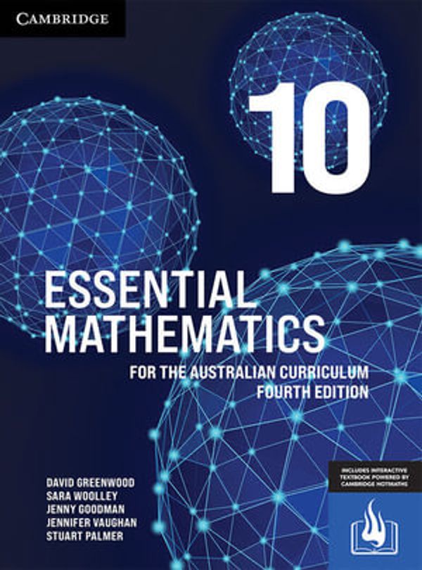 Cover Art for 9781009373128, Essential Mathematics for the Australian Curriculum Year 10 by David Greenwood