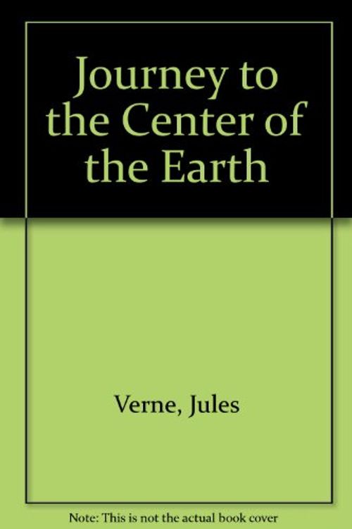 Cover Art for 9780883012109, journey to the center of the earth by Jules Verne