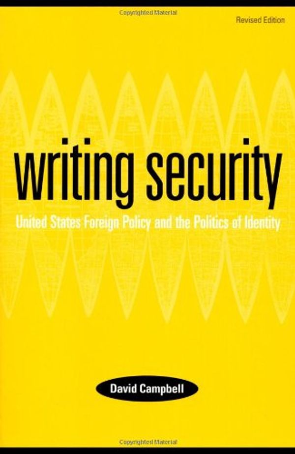 Cover Art for 9780816631445, Writing Security by David Campbell