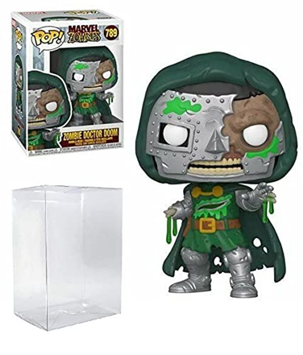 Cover Art for B092RLDKHS, Doctor Doom Zombie #789 Marvel Zombies: Vinyl Figure (Includes Ecotek Pop Box Protector Case) by Unknown