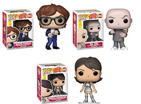 Cover Art for 0847944002857, Funko Movies: Pop! Austin Powers Collectors Set - Dr. Evil, Austin Powers, Vanessa Kensington Toy by Funko