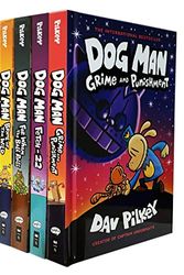 Cover Art for 9780678454350, Dog Man Series 9 Books Collection Set (Dog Man, Unleashed, A Tale of Two Kitties, Dog Man and Cat Kid, Lord of the Fleas, Brawl of the Wild, For Whom the Ball Rolls, Fetch-22, Grime and Punishment) by Dav Pilkey