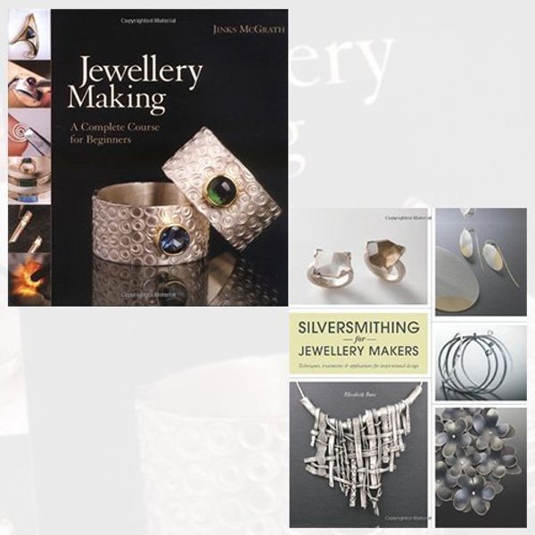 Cover Art for 9789123478712, Jewellery Making and Silversmithing for Jewelry Makers 2 Books Bundle Collection - A Complete Course for Beginners [Hardcover] by Jinks McGrath