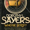 Cover Art for 9780380399666, Whose Body? by Dorothy Sayers