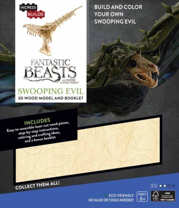 Cover Art for 9781682980606, IncredibuildsFantastic Beasts and Where to Find Them 3D Wood... by Jody Revenson