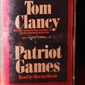 Cover Art for B01M7RCZFP, Tom Clancy - Patriot Games - Read by Martin Sheen (audio cassette) by Tom Clancy