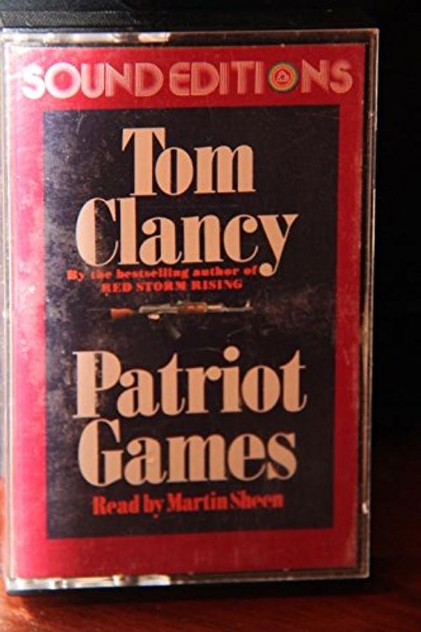 Cover Art for B01M7RCZFP, Tom Clancy - Patriot Games - Read by Martin Sheen (audio cassette) by Tom Clancy